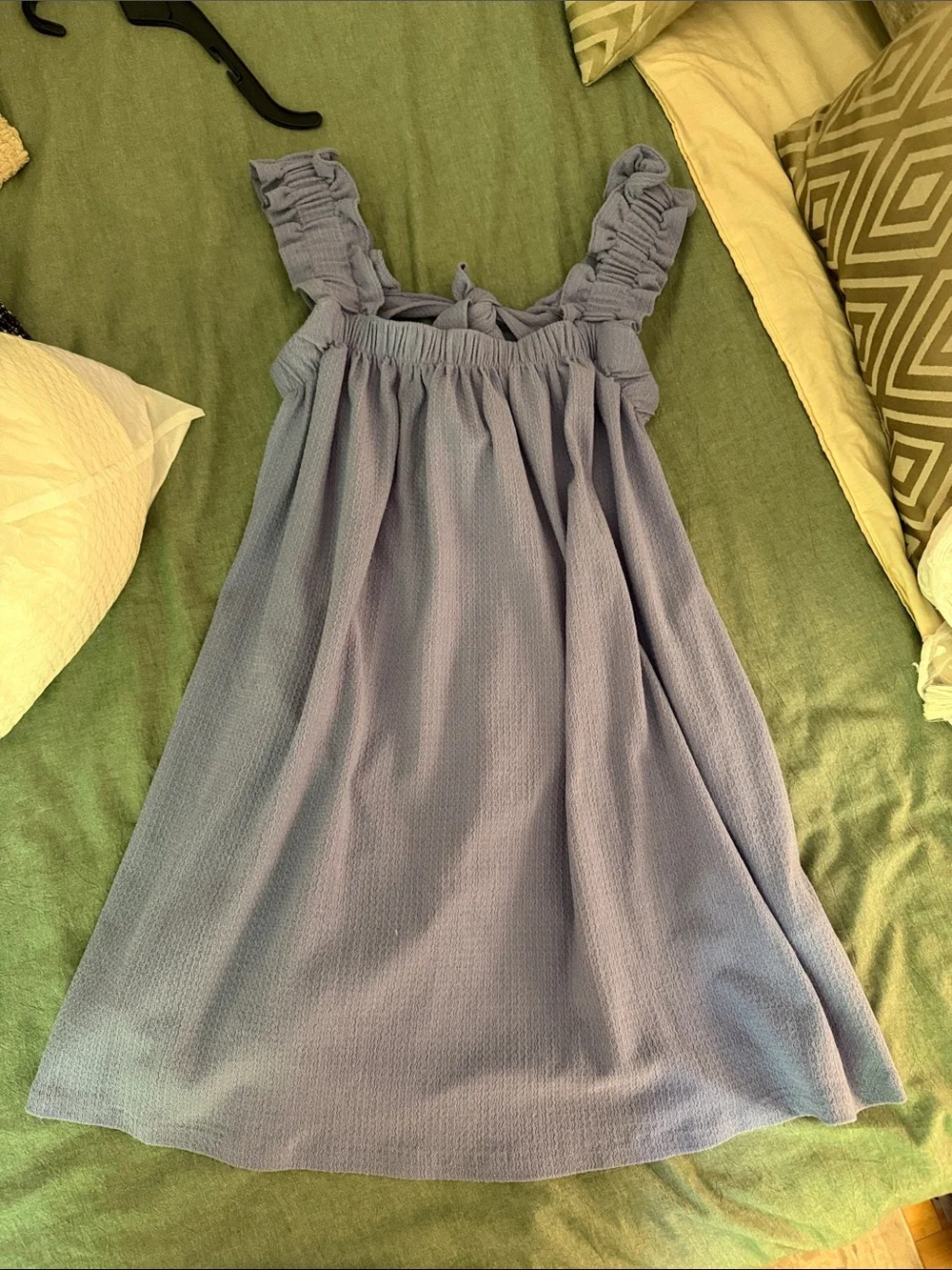 Lavender Ruffle-Strap Sundress - Picture 1 of 3